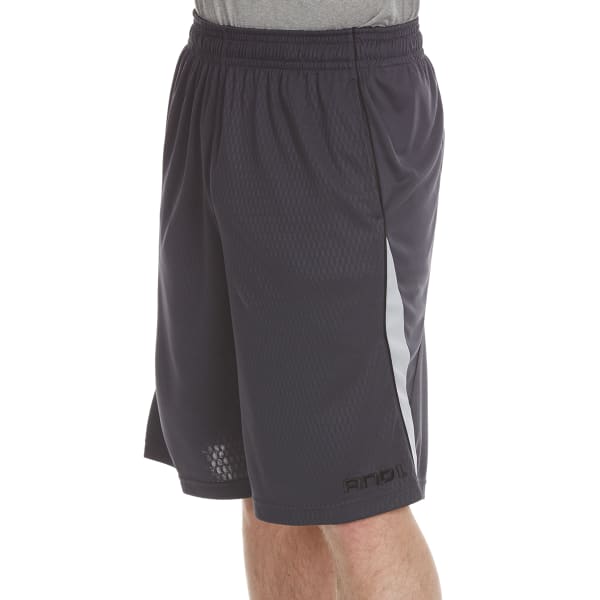 AND1 Men's Disruptive Honeycomb Mesh Shorts