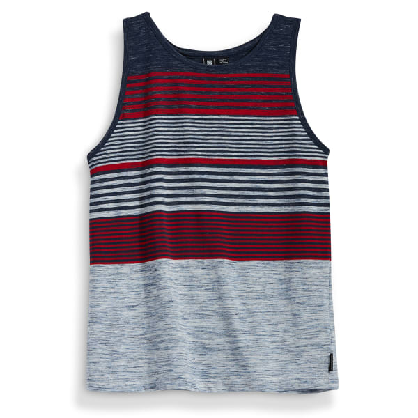 OCEAN CURRENT Boys' Steel Stripe Marled Jersey Tank Top