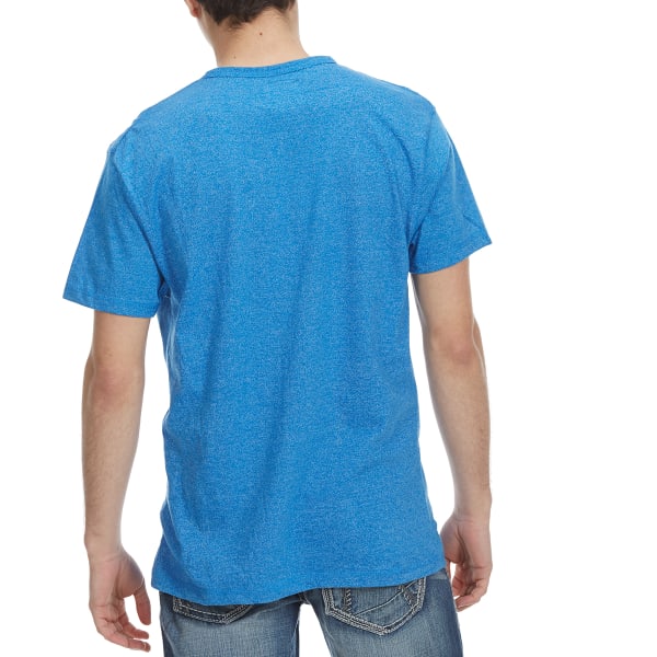 ALPHA BETA Guys' Henley Short-Sleeve Tee