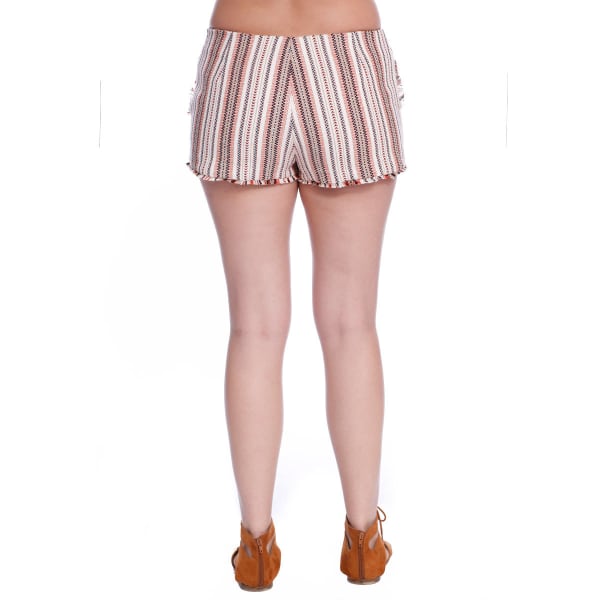 TAYLOR & SAGE Juniors' Stripe Shorts