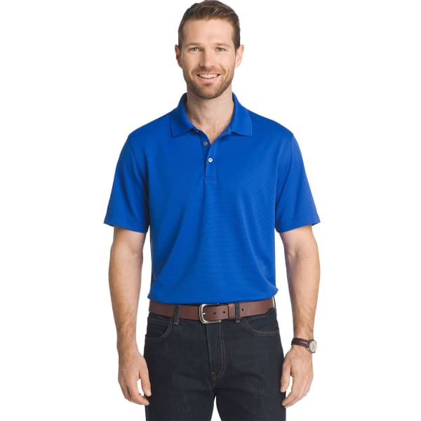 VAN HEUSEN Men's Traveler Ottoman Pique Polo Shirt