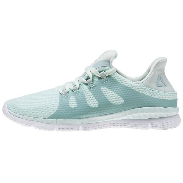 REEBOK Women's ZPrint Her Running Shoes, Mist/Seaside Grey/White