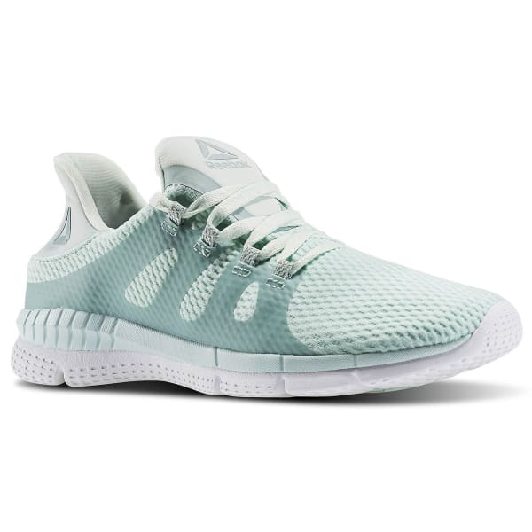 REEBOK Women's ZPrint Her Running Shoes, Mist/Seaside Grey/White