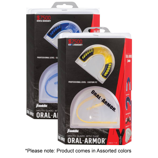 FRANKLIN Youth Oral Armor 3D Tri-Density Mouth Guard