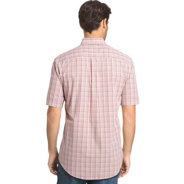 ARROW Men's Hamilton Plaid Short-Sleeve Shirt