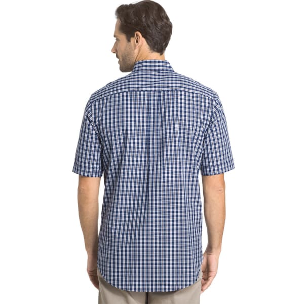 ARROW Men's Hamilton Plaid Short Sleeve Woven Shirt