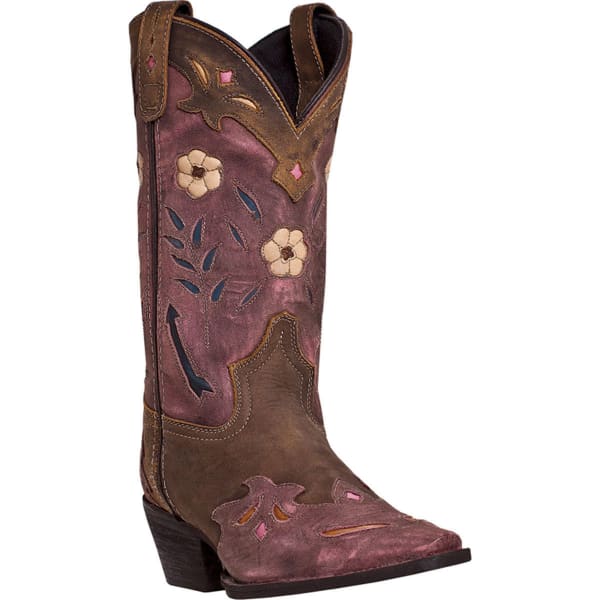 LAREDO Women's Miss Kate Cowboy Boots, Brown/Pink