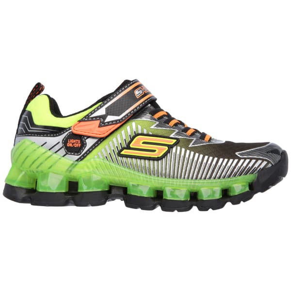 SKECHERS Boys' S Lights: Flashpod-Scoria Shoes