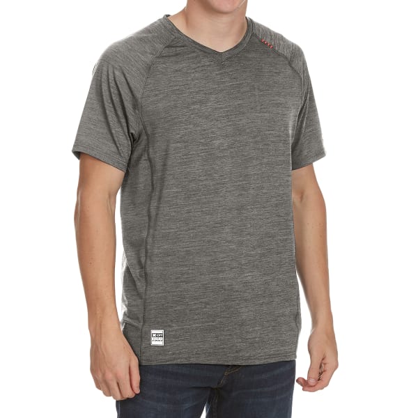 RBX Men's Poly/Span Heather V-Neck Short-Sleeve Tee