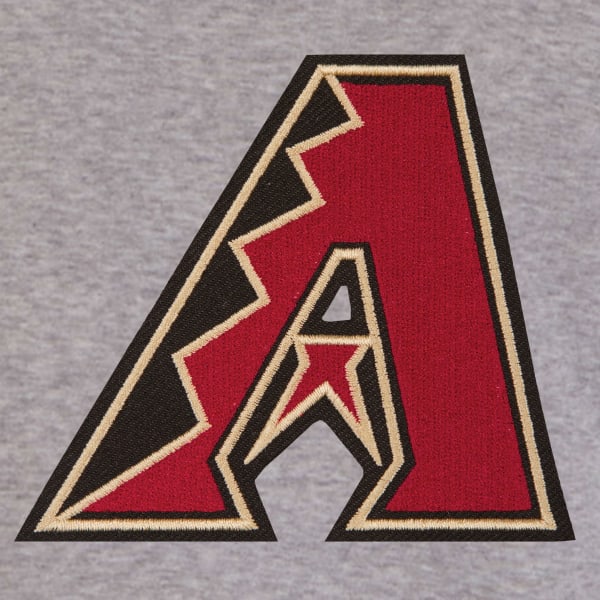 JH DESIGN Men's MLB Arizona Diamondbacks Reversible Fleece Hooded Jacket