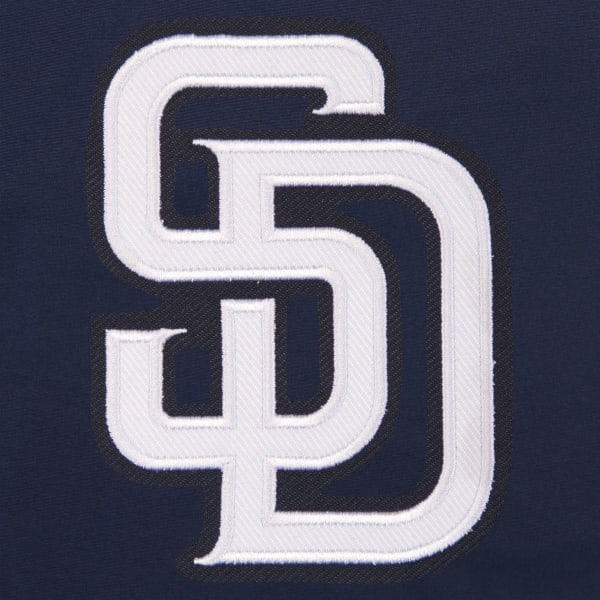 SAN DIEGO PADRES Men's Two Tone Reversible Fleece Hooded Jacket