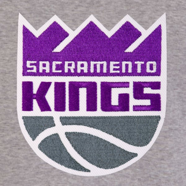 JH DESIGN Men's NBA Sacramento Kings Reversible Fleece Hooded Jacket