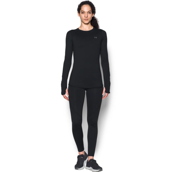 under armour women's fitted coldgear crew