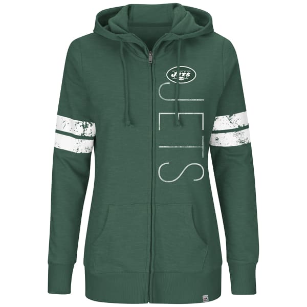 NEW YORK JETS Women's Athletic Tradition Full-Zip Hoodie