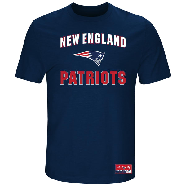 NEW ENGLAND PATRIOTS Men's Line of Scrimmage Short-Sleeve Tee