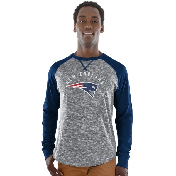 NEW ENGLAND PATRIOTS Men's Corner Blitz Long-Sleeve Tee