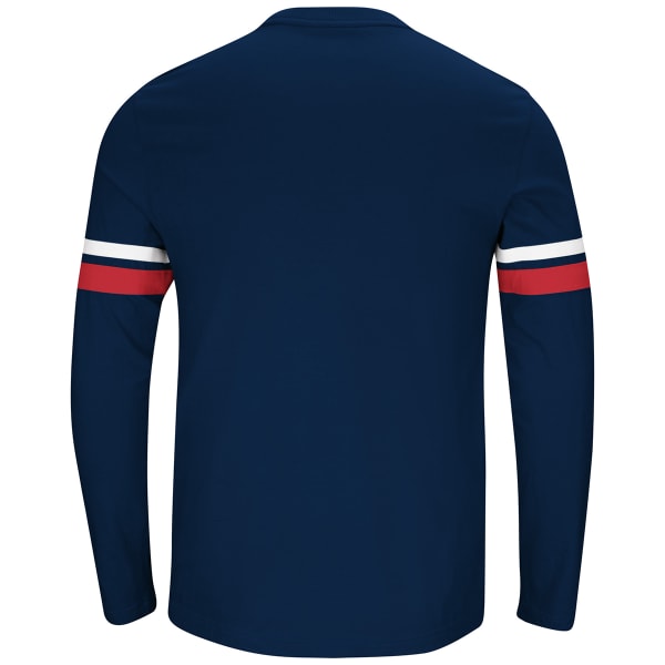 NEW ENGLAND PATRIOTS Men's Power Hit Long-Sleeve Tee