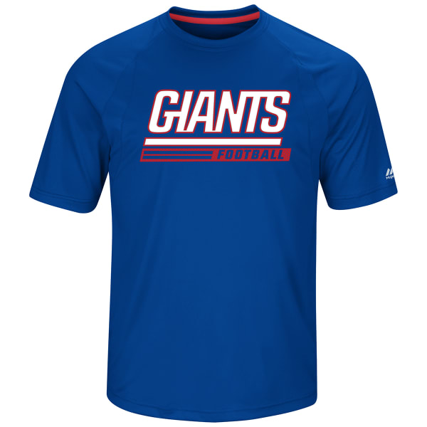 NEW YORK GIANTS Men's Fanfare Poly Short-Sleeve Tee