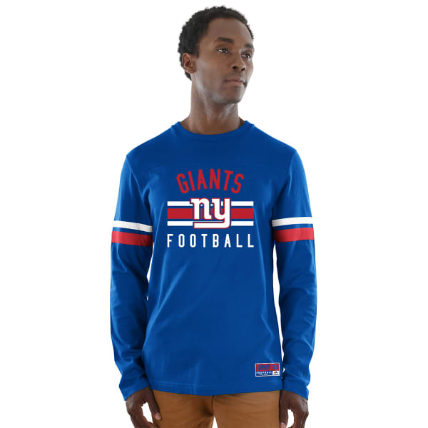 NEW YORK GIANTS Men's Power Hit Long-Sleeve Tee