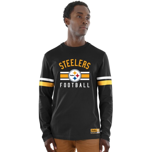 PITTSBURGH STEELERS Men's Power Hit Long-Sleeve Tee