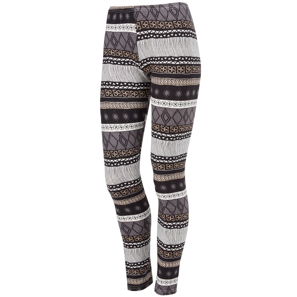 POOF Juniors' Paisley Print Peached Leggings