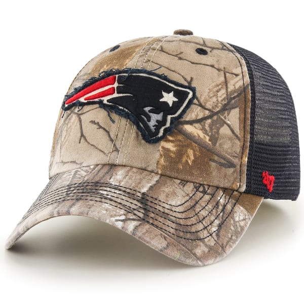 NEW ENGLAND PATRIOTS Men's Realtree Huntsman '47 Closer Mesh Cap