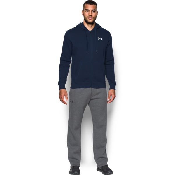 UNDER ARMOUR Men's UA Rival Fleece Fitted Full-Zip Hoodie