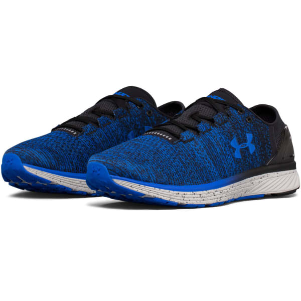 UNDER ARMOUR Men's Charged Bandit 3 Running Shoes, Ultra Blue/Black