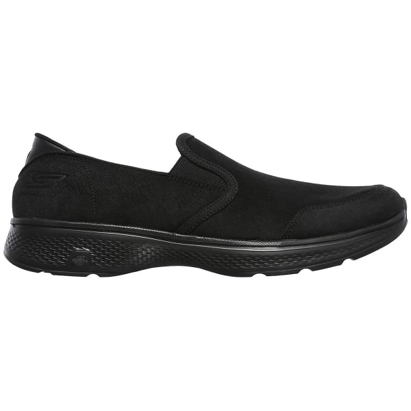 SKECHERS Men's GOwalk 4 -  Deliver Slip-On Casual Shoes, Black