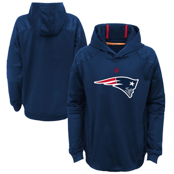 NEW ENGLAND PATRIOTS Boys' Mach Poly Pullover Hoodie