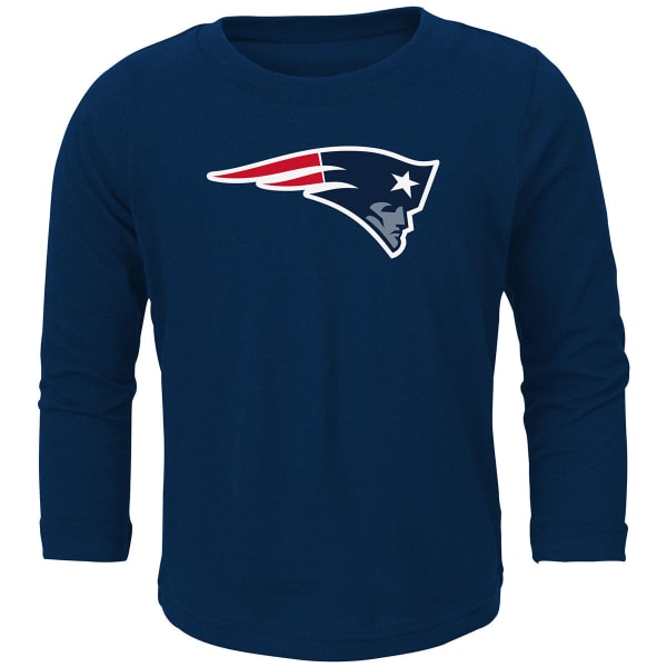 NEW ENGLAND PATRIOTS Toddler Boys' Primary Logo Long-Sleeve Tee