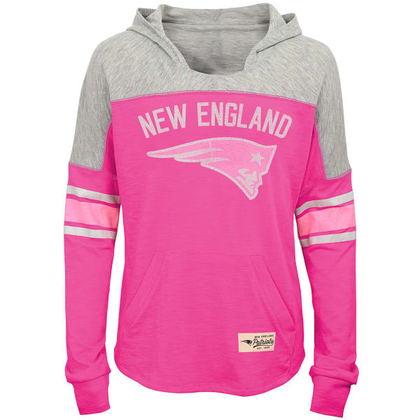 NEW ENGLAND PATRIOTS Girls' Monument Slouch Pullover Hoodie