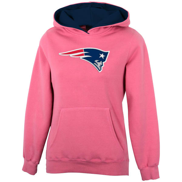 Women's Antigua White New England Patriots Victory Crewneck