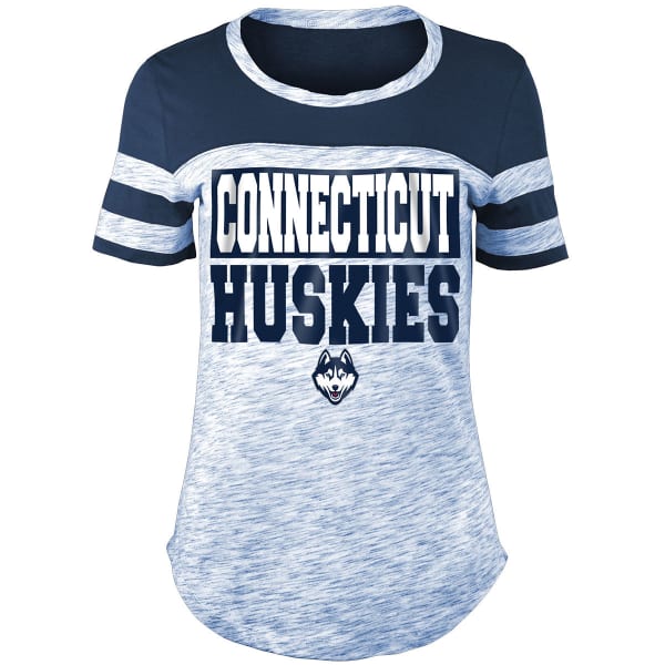 UCONN Women's Space-Dye Scoop-Neck Short-Sleeve Tee