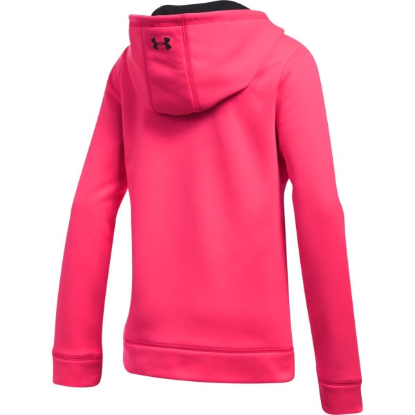 UNDER ARMOUR Girls' Armour Fleece Big Logo Hoodie