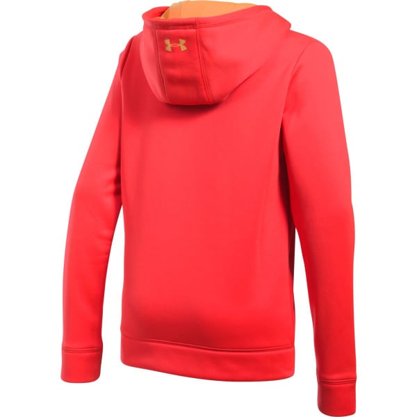 UNDER ARMOUR Girls' Armour Fleece Big Logo Hoodie