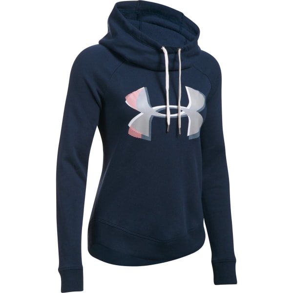 UNDER ARMOUR Women's UA Fashion Favorite Exploded Logo Pullover Hoodie