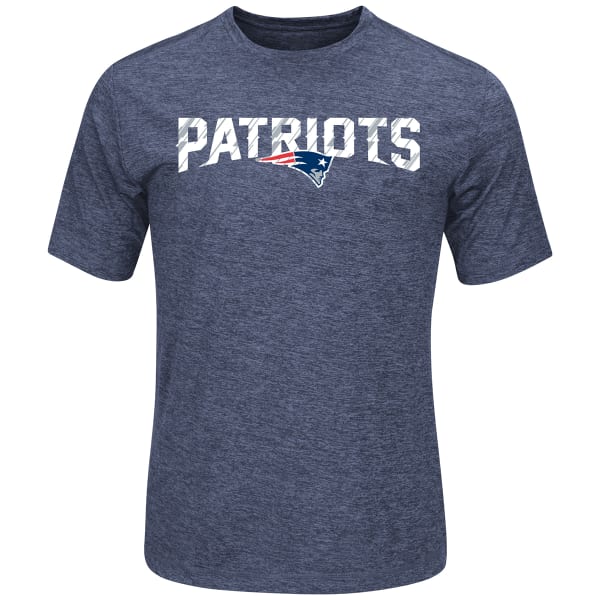 NEW ENGLAND PATRIOTS Men's Pro Grade Poly Short-Sleeve Tee