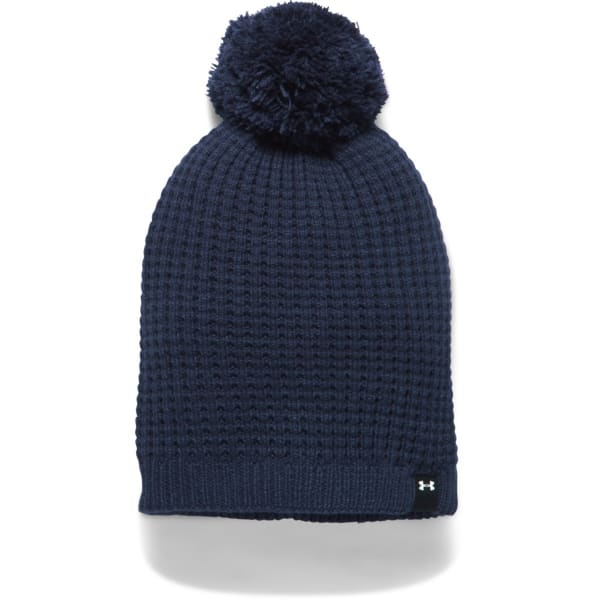 UNDER ARMOUR Women's UA Favorite Waffle Pom Beanie