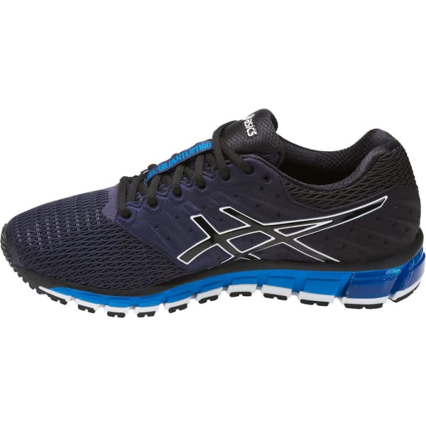 ASICS Men's GEL-Quantum 180 2 Running Shoes, Black/Royal