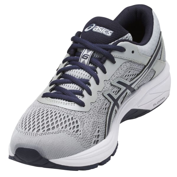 ASICS Men's GT-1000 6 Running Shoes, Grey/Silver/Royal