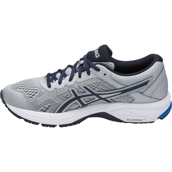 ASICS Men's GT-1000 6 Running Shoes, Grey/Silver/Royal, Extra Wide