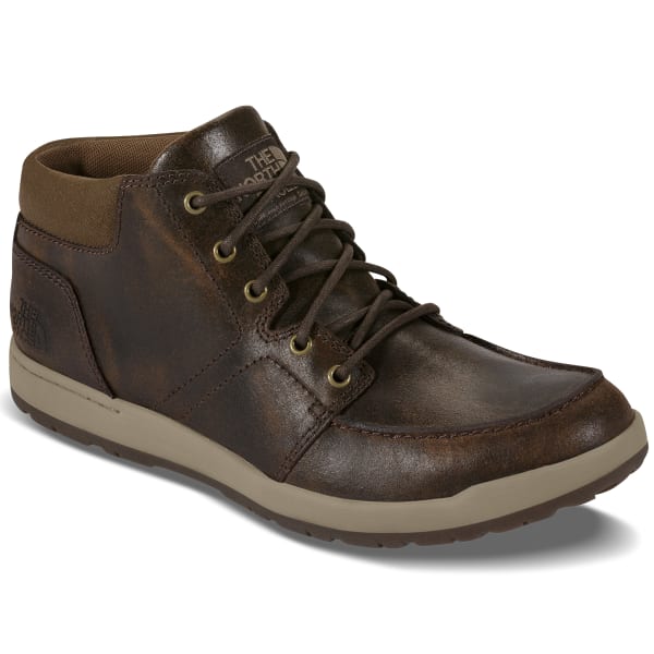 THE NORTH FACE Men's Ballard Evo Leather Low Chukka Boots, Demitasse Brown