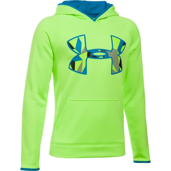 UNDER ARMOUR Boys' Armour Fleece Big Logo Hoodie