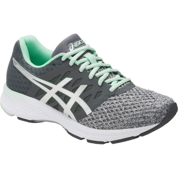 ASICS Women's GEL-Exalt 4 Running Shoes, Mid Grey/Silver/Glacier Sea