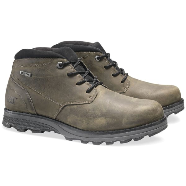 CATERPILLAR Men's Elude Chukka Waterproof Soft-Toe Work Boots, Green