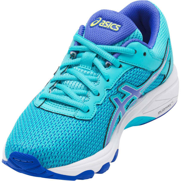 ASICS Girls' GT-1000 6 GS Running Shoes, Aquamarine/Blue Purple/Neon Lime