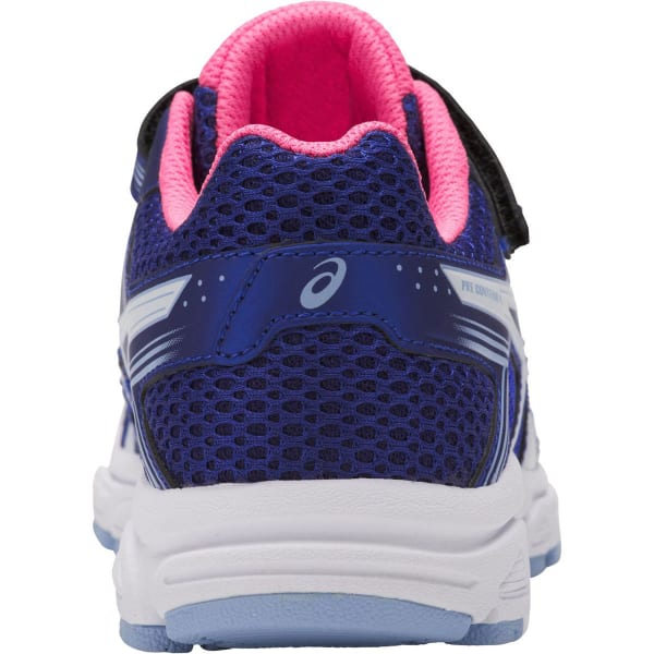 ASICS Girls' PRE-Contend 4 PS Running Shoes, Blue Purple/White/Airy Blue