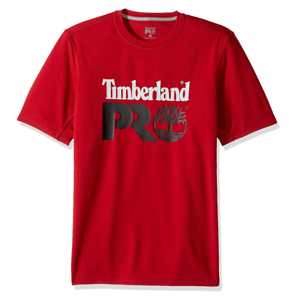 TIMBERLAND PRO Men's Wicking Good Logo Short-Sleeve Tee