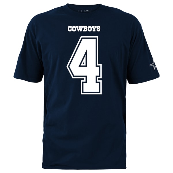 DALLAS COWBOYS Men's Dak Prescott #4 Player Short-Sleeve Tee